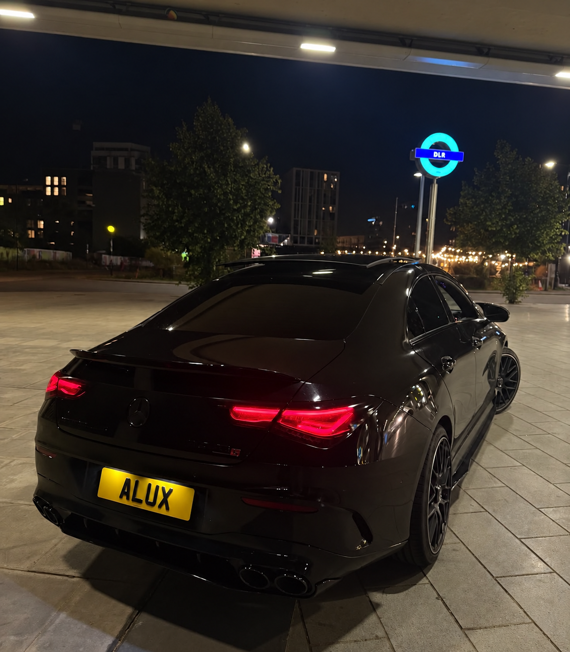 Mercedes-Benz CLA 200 — Black available to hire in London