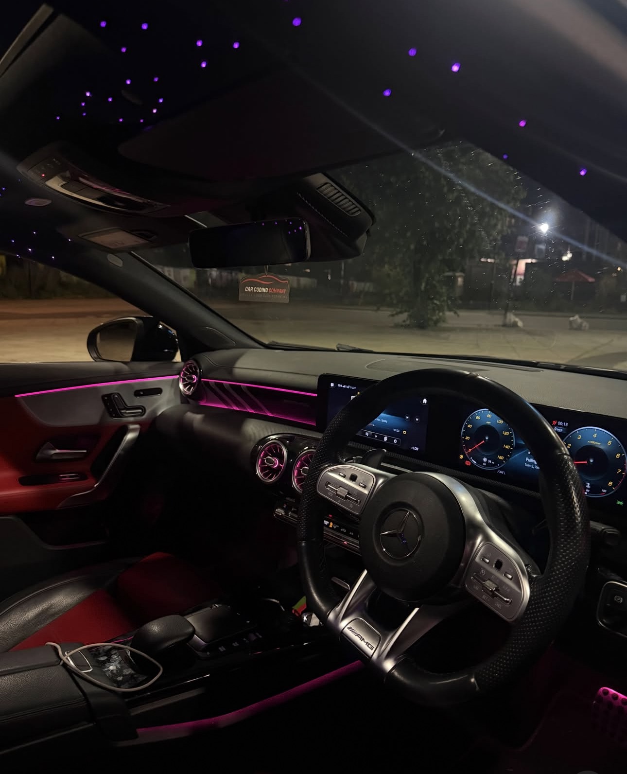 Mercedes-Benz CLA 200 — Black available to hire in London