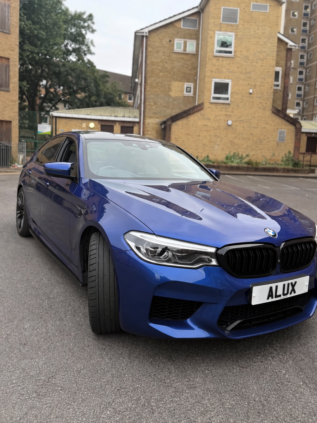 BMW M5 Competition — Marina Blue available to hire in London