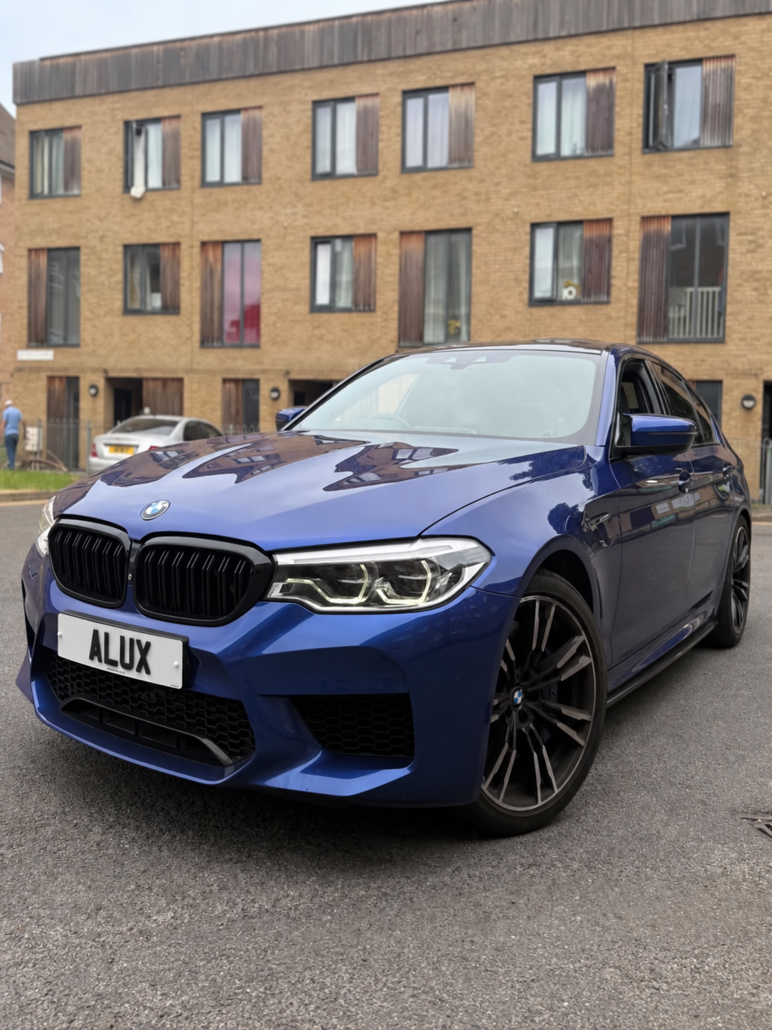 BMW M5 Competition — Marina Blue available to hire in London