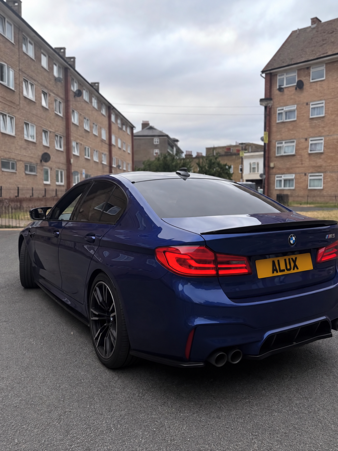 BMW M5 Competition — Marina Blue available to hire in London