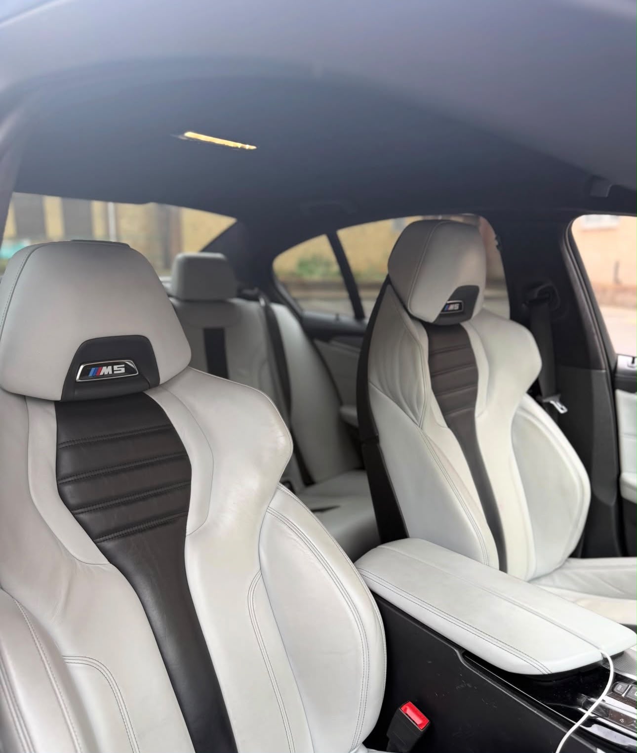 BMW M5 Competition — Marina Blue available to hire in London