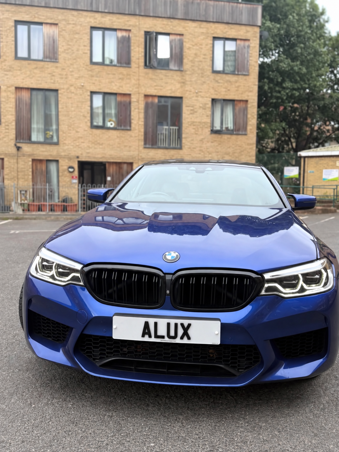 BMW M5 Competition — Marina Blue available to hire in London