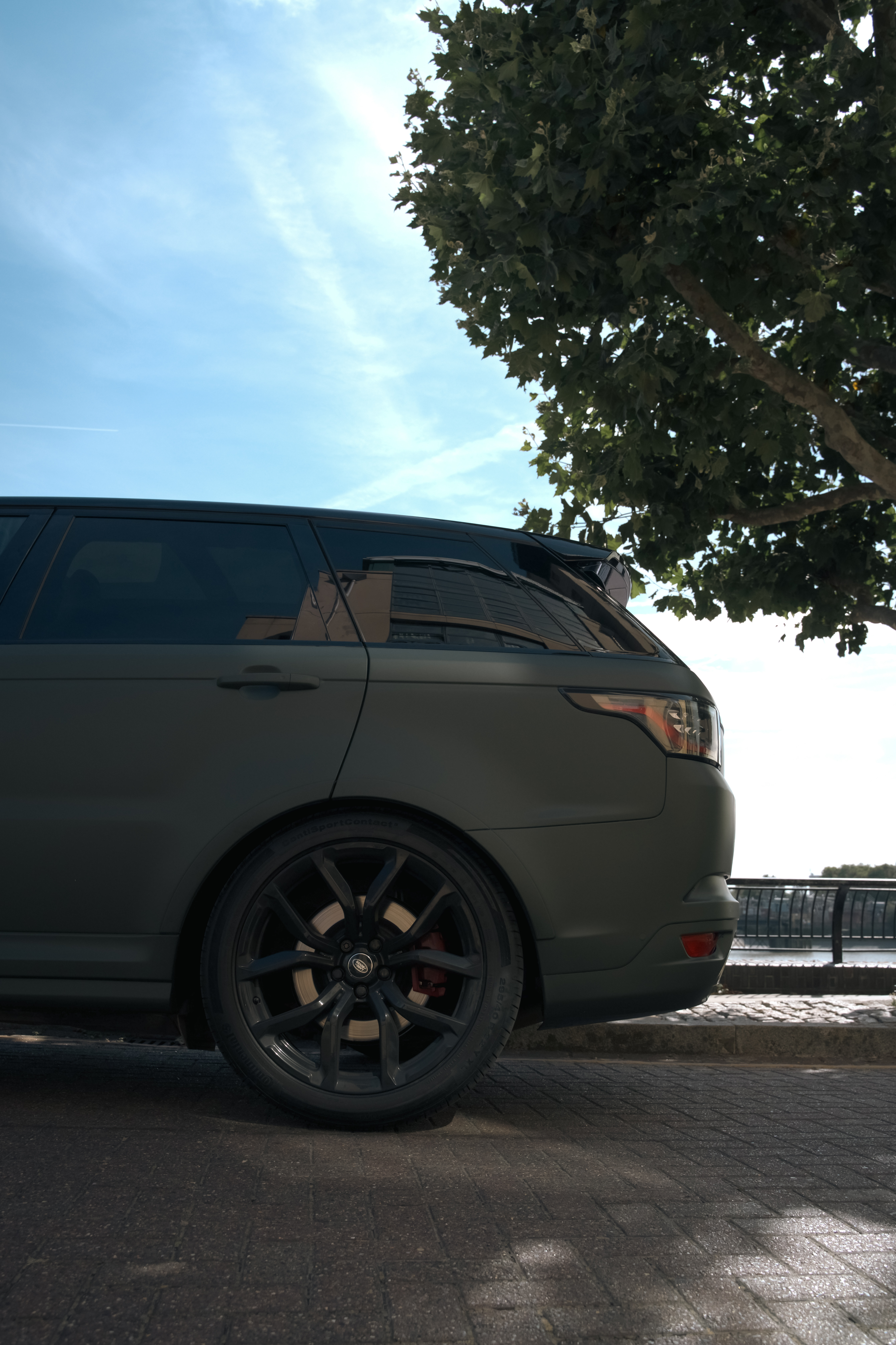 Range Rover Sport SVR — Matte Green available to hire in London