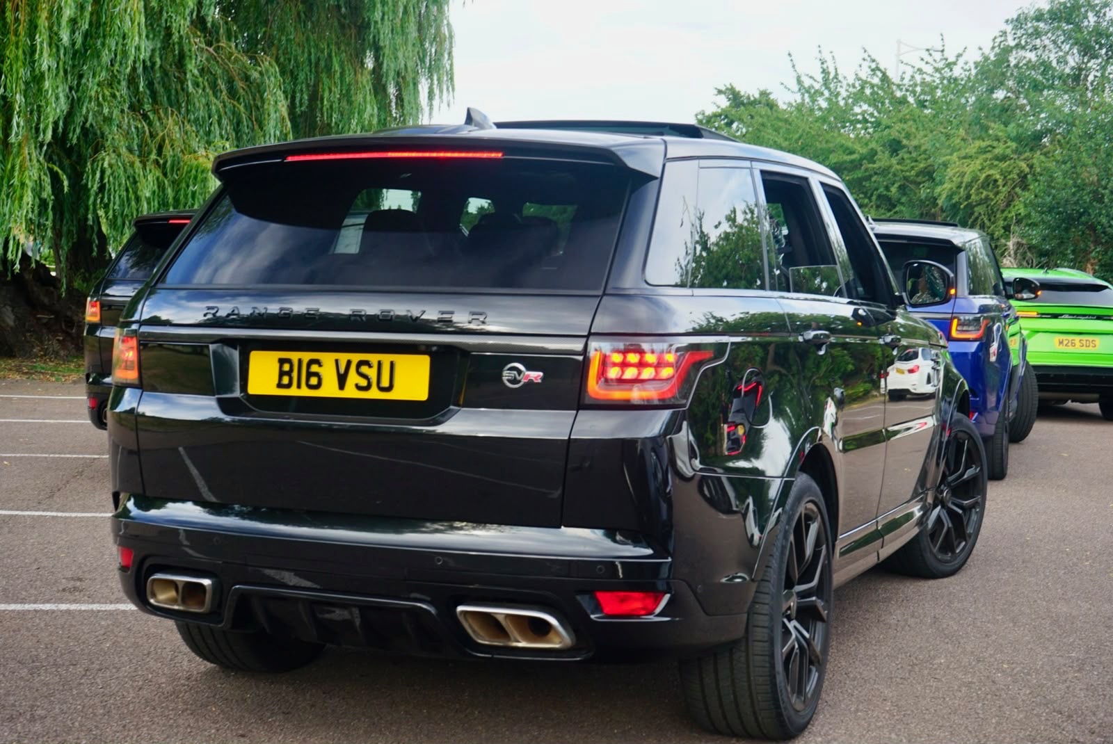 Range Rover Sport SVR — Black available to hire in London